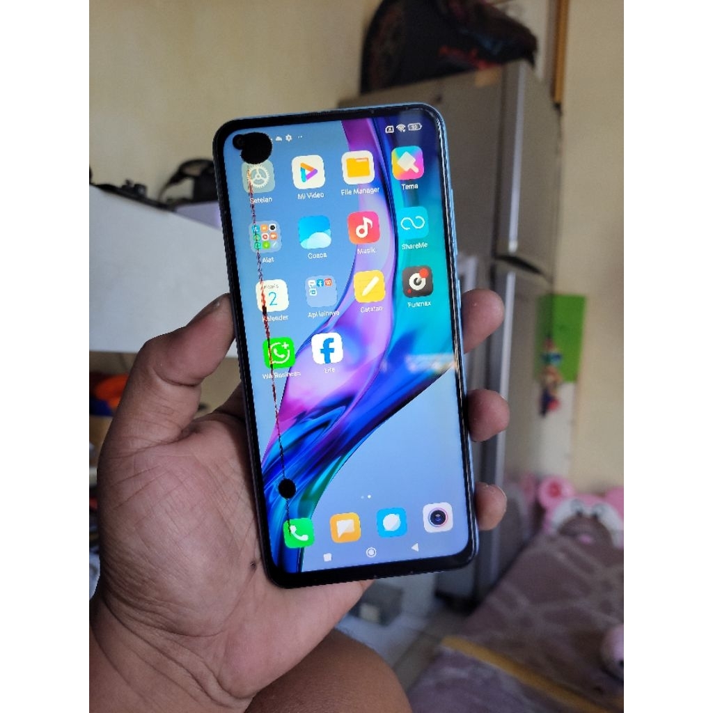 lcd copotan redmi note 9 minus