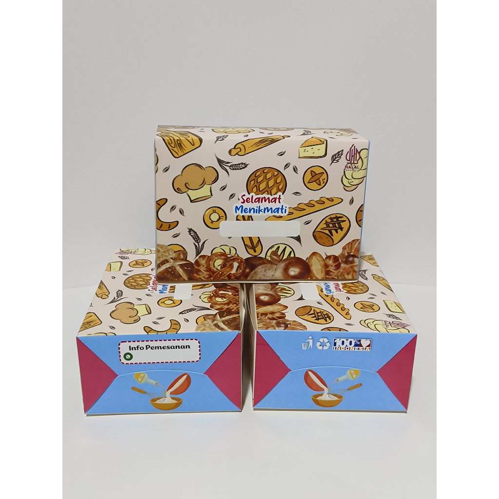 50 PCS 16X11X6,5 / DUS SNACK / DUS KUE / DUS HAJATAN