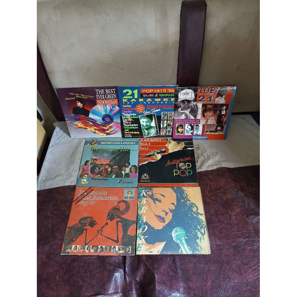 Varian Kaset Laser Disc (LD) Lagu Indonesia Lawas