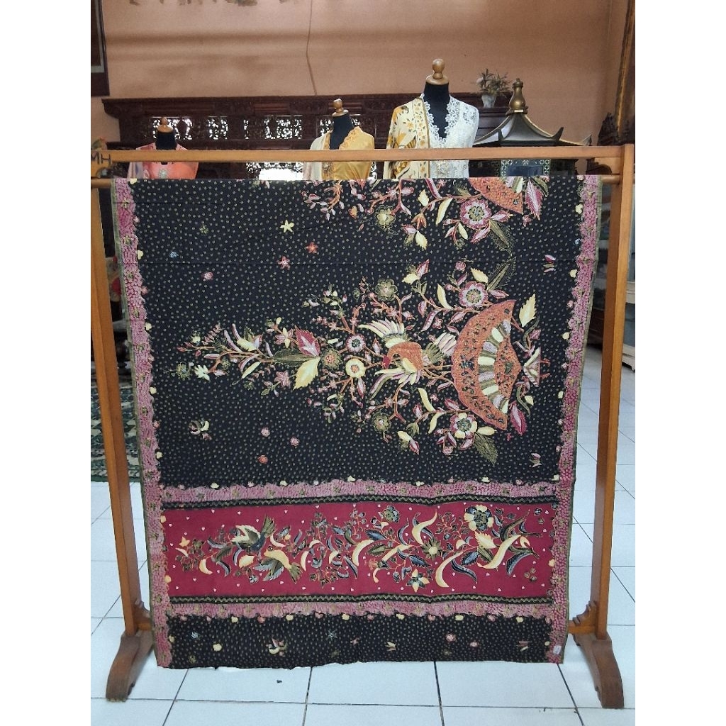 Kain Batik Encim Buketan/Kain Sarung Encim Buket Bunga/Buketan Lawas/Kain Batik Buket/Kain Batik Enc