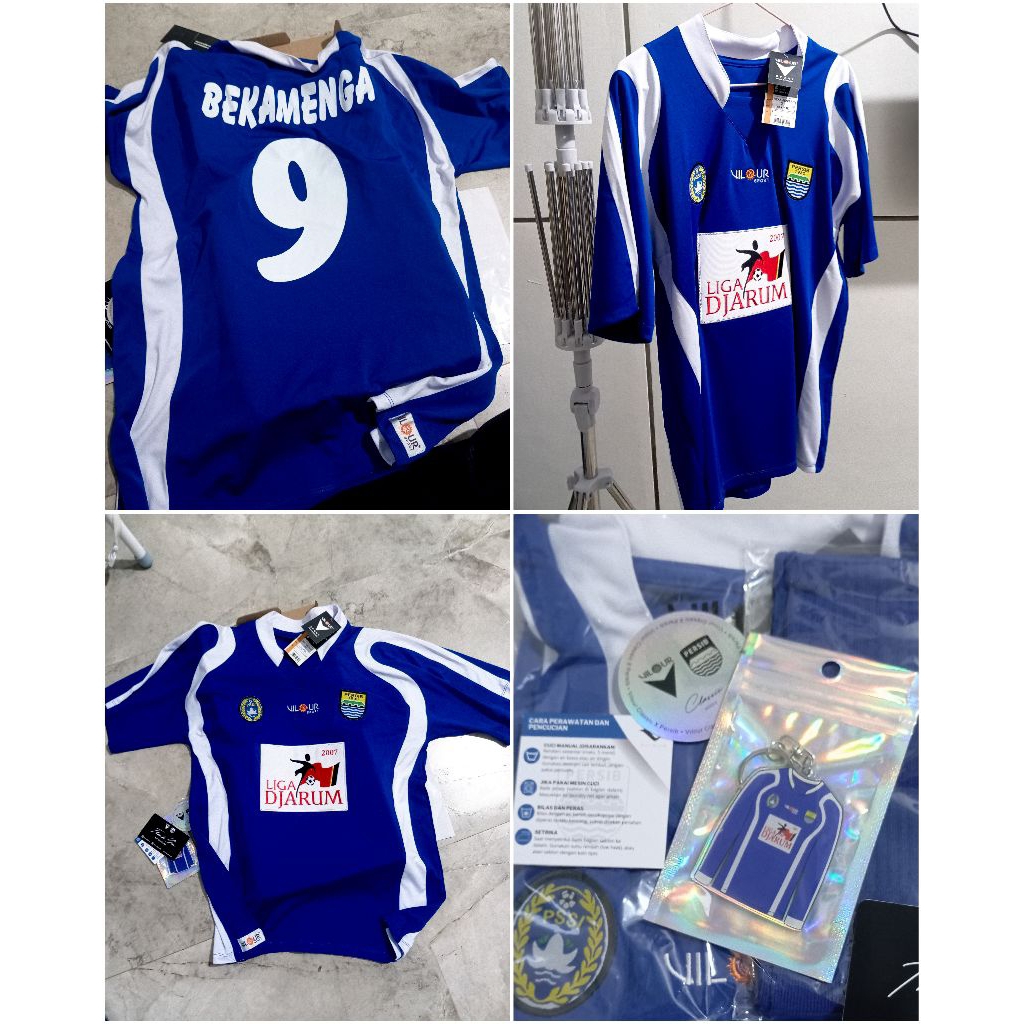 JERSEY PERSIB BANDUNG 2007 ORIGINAL VILOUR