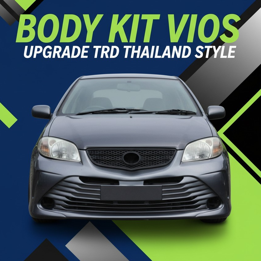 BODYKIT BUMPER VIOS BEMPER VIOS GEN 1 2003-2006 BODY KIT depan