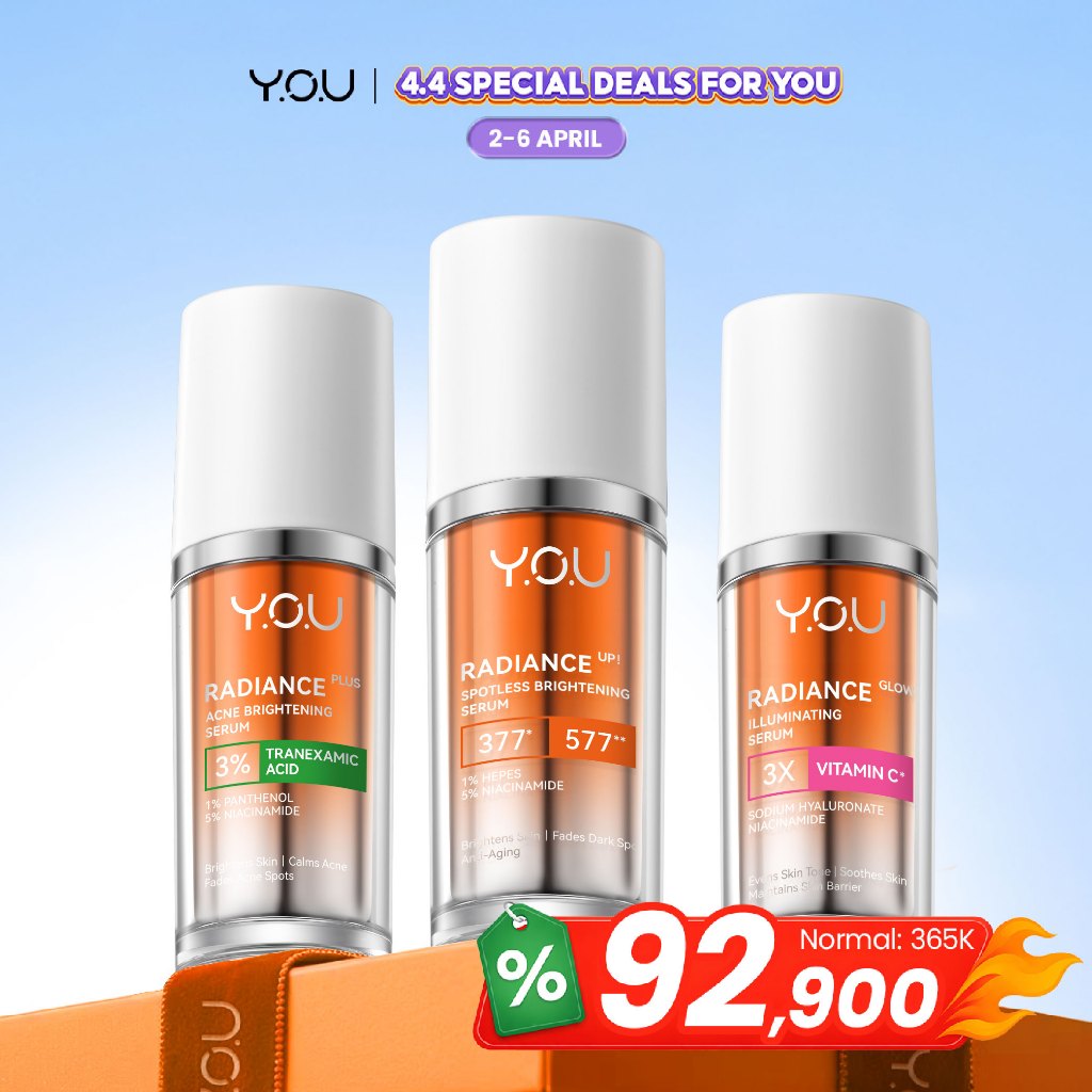 [NEW RADIANCE SERIES] YOU Radiance Plus Acne Brightening Serum | YOU Radiance Glow Illuminating Seru