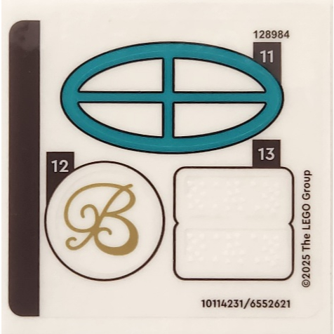 Lego Sticker Part 75640stk02 Sticker Sheet for Set 75640, Sheet 2 - (10114231/6552621)