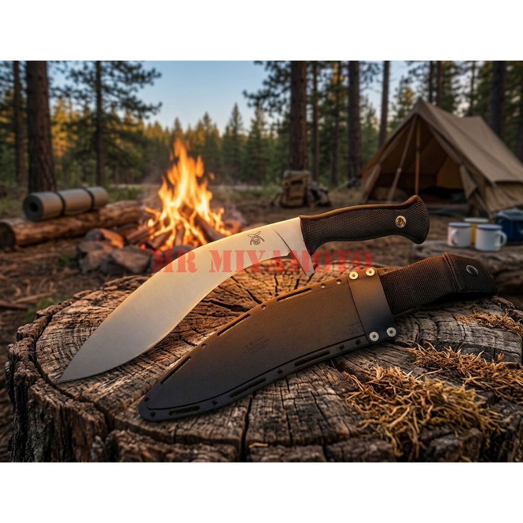 Alat Pertukangan Perkakas Berkebun dan Camping Kukri Gurkha COLD STEEL