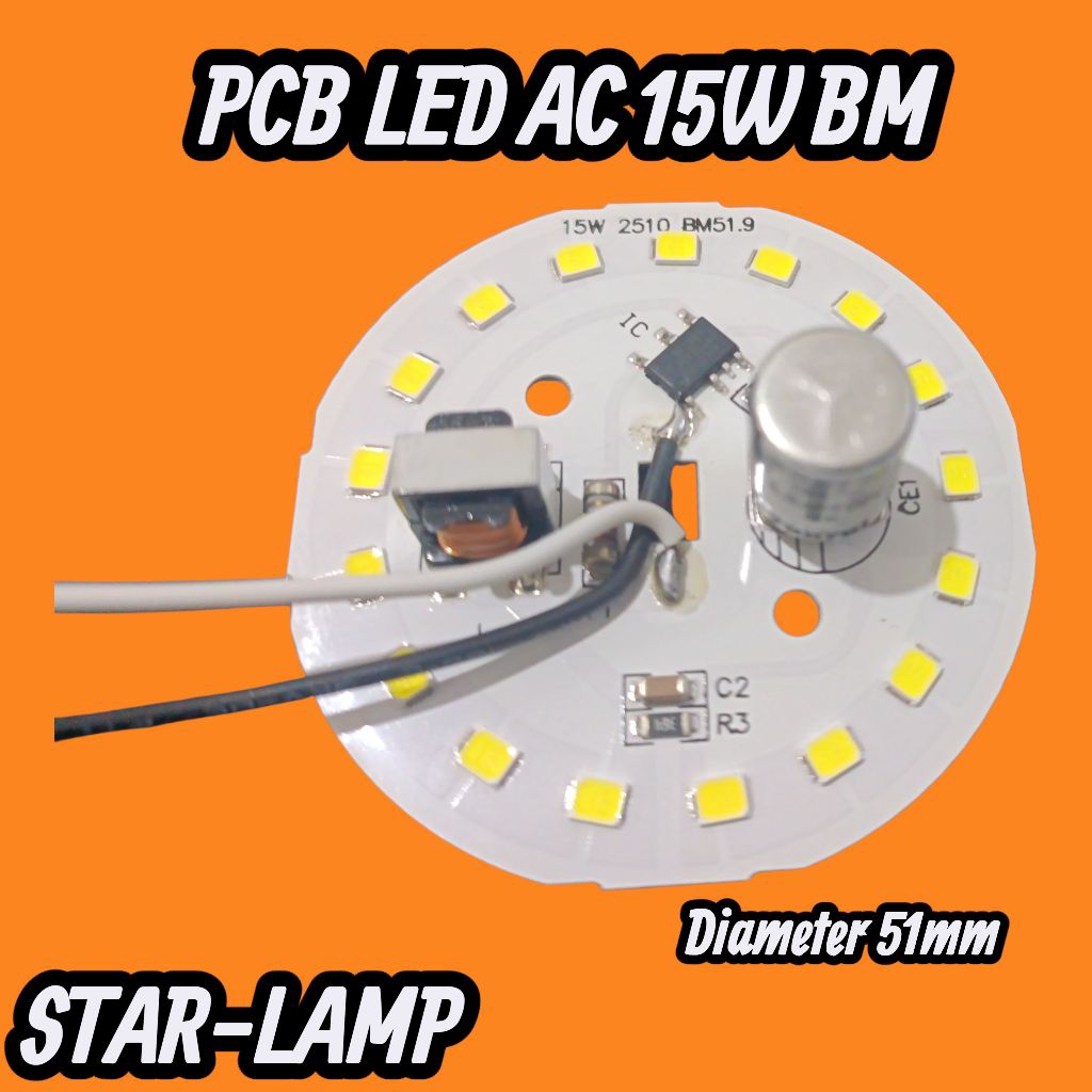 PCB LED AC 15W BM