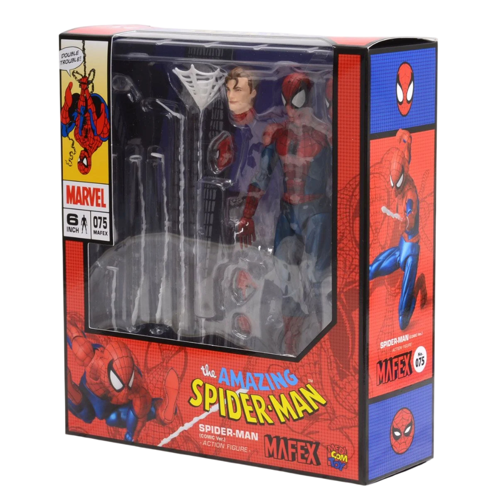 [Medicom] MAFEX No.075 Spiderman (Comic Ver.) Reissue