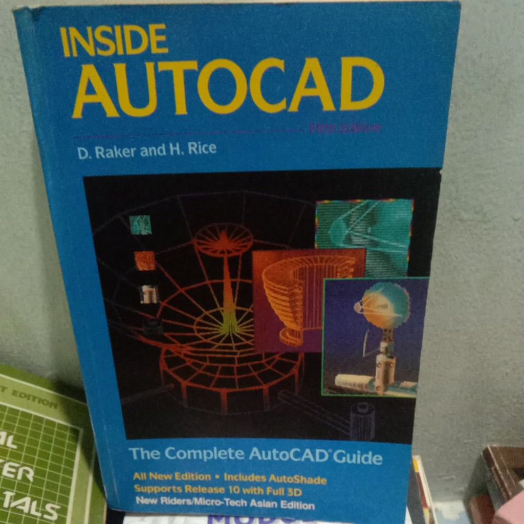 BUKU INSIDE AUTOCAD, THE COMPLETE AUTOCAD GUIDE, buku second