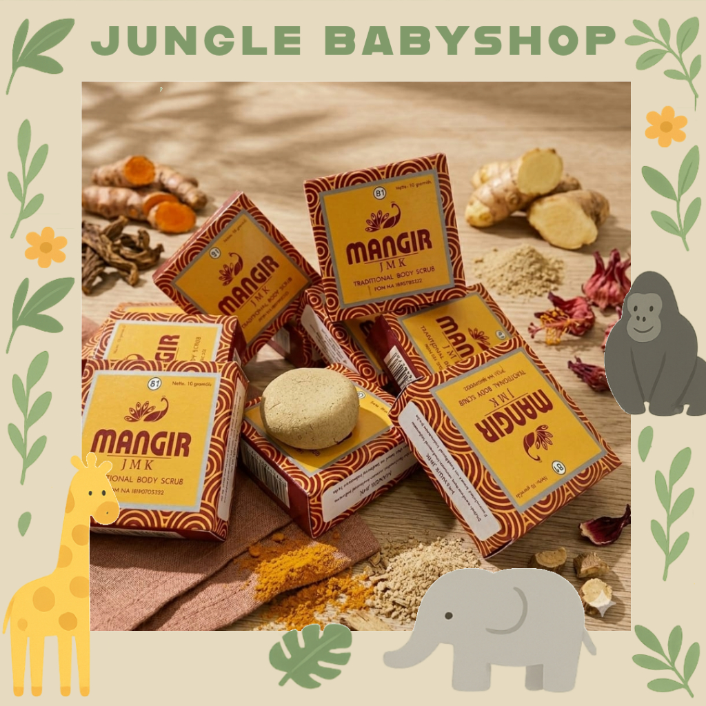JMK PAKET Mangir 10gr 10 pcs Body Scrub Lulur