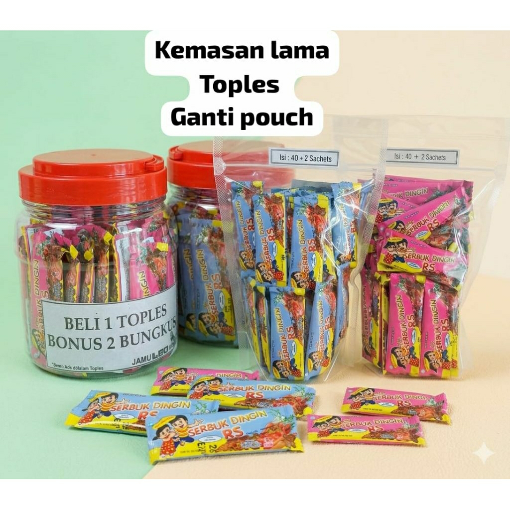 Permen Serbuk Dingin RS buat penambah nafsu makan anak-anak . di