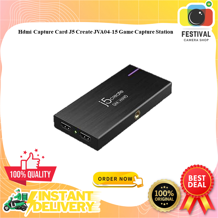 Hdmi capture card j5 create jva04 Game capture station