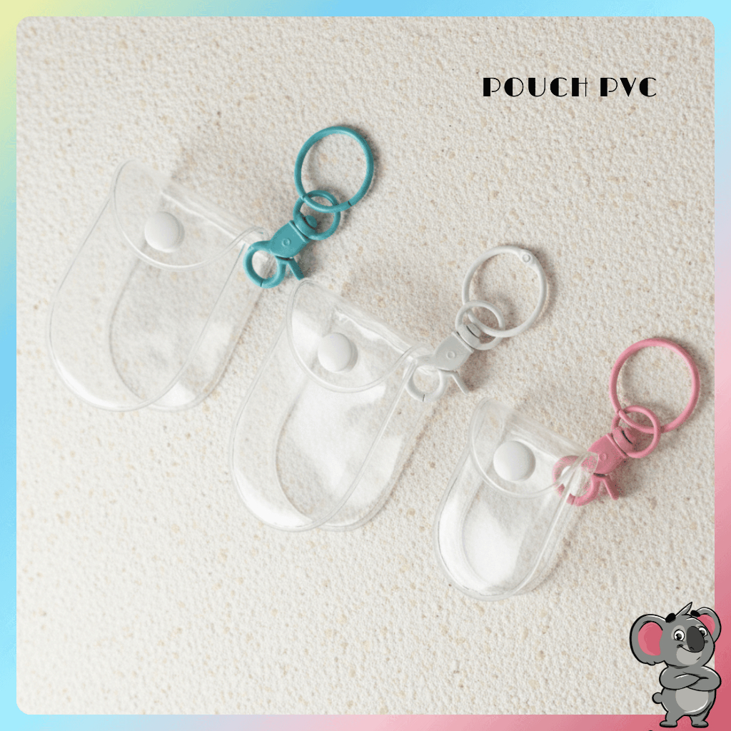 POUCH PVC POLOS FIGUR SERBAGUNA CASEKUKI BB FUJI TAS PVC MINI