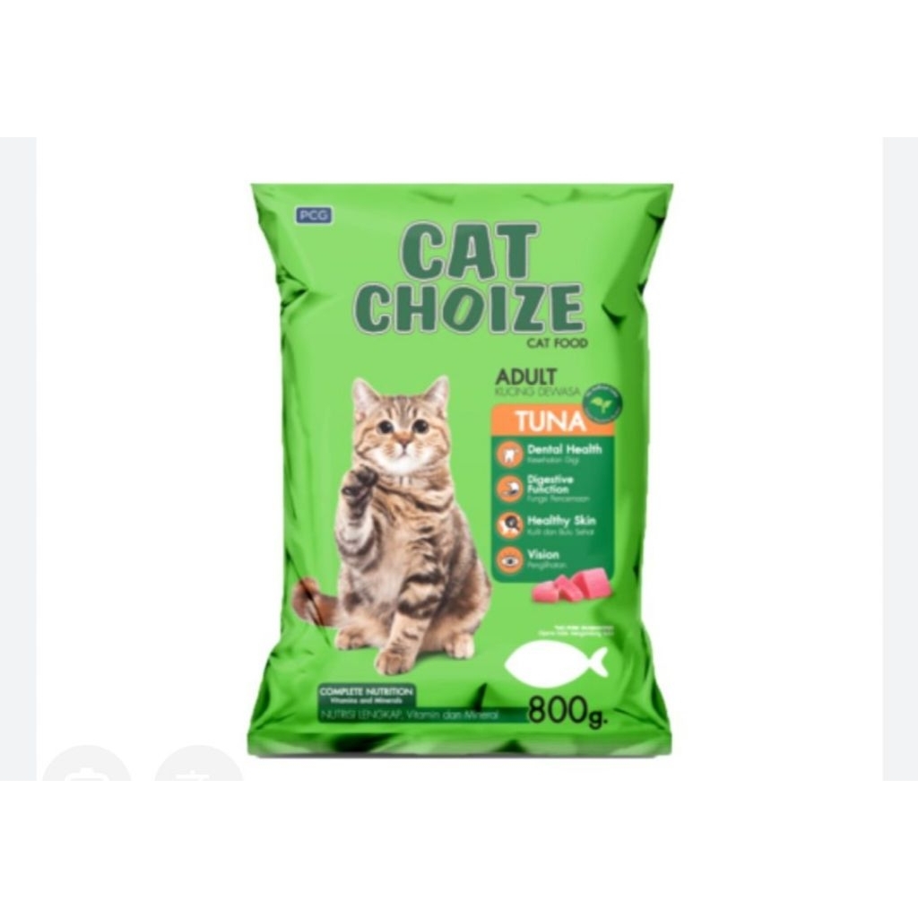 Cat Choize Tuna Adult/ Cat Choize Hijau/ Cat Choize 800 gram