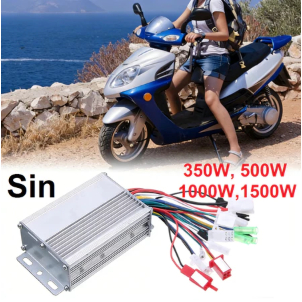 Kontroler Sepeda Listrik Motor Elektrik Kontrol BLDC 36V 48V 64V 350W 500W 1000W Watt Universal Brus