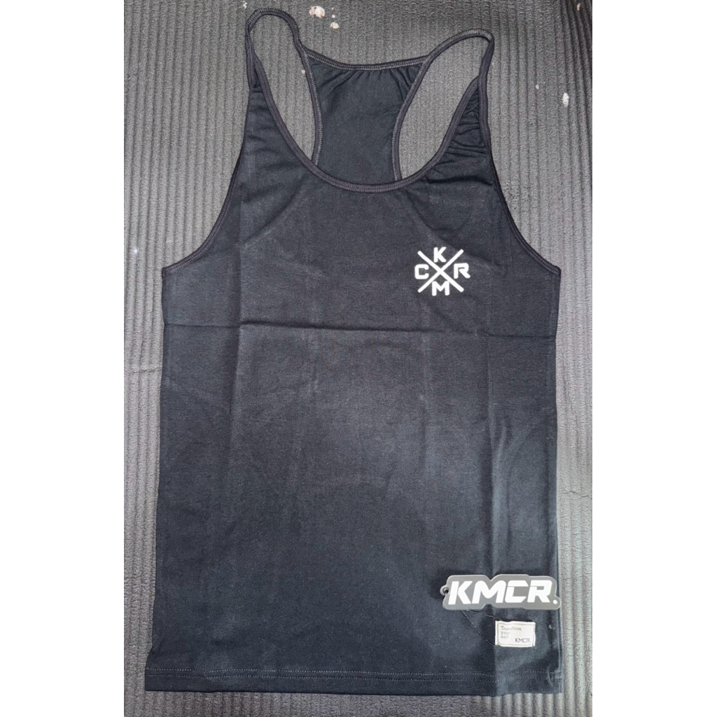 Singlet KMCR Dryfit Pria Sport Gym Fitness - KMCR