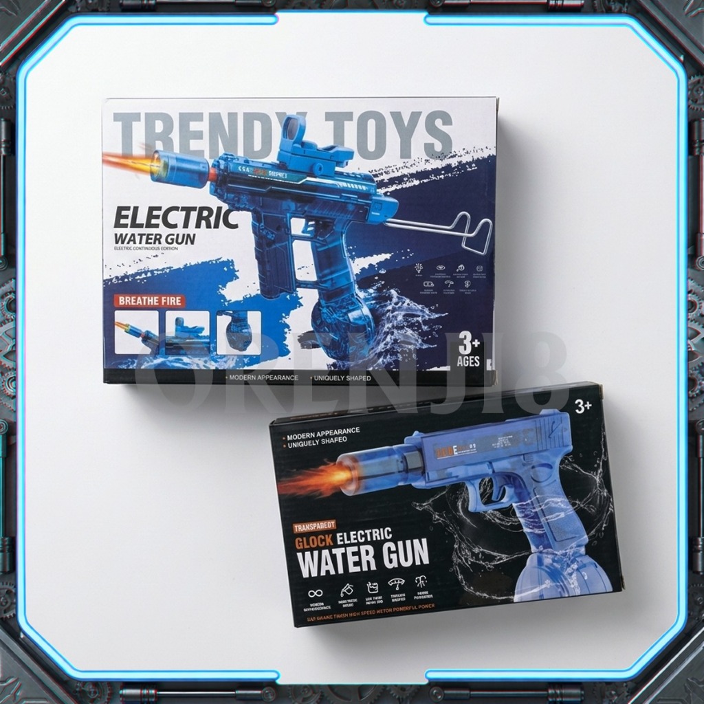 Mainan Anak Pistol Air Listrik / Electric Water Gun