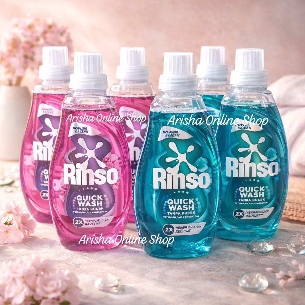 Rinso Detergen cair Botol 650ml