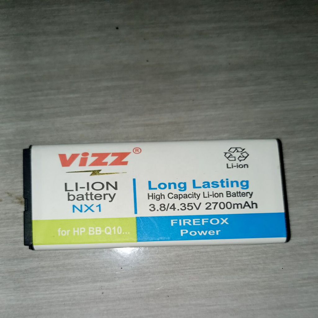 Baterai Vizz NX1 Blackberry Q10 / BB Q10