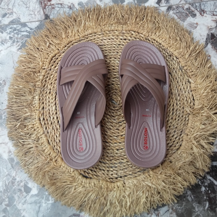 Sandal Slop / Sandal Wanita Boloni Jessica