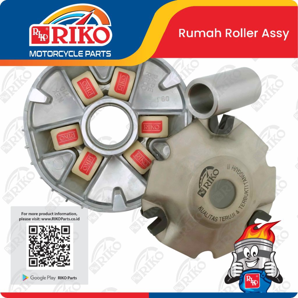 RUMAH ROLLER ASSY SUZUKI NEX RIKO