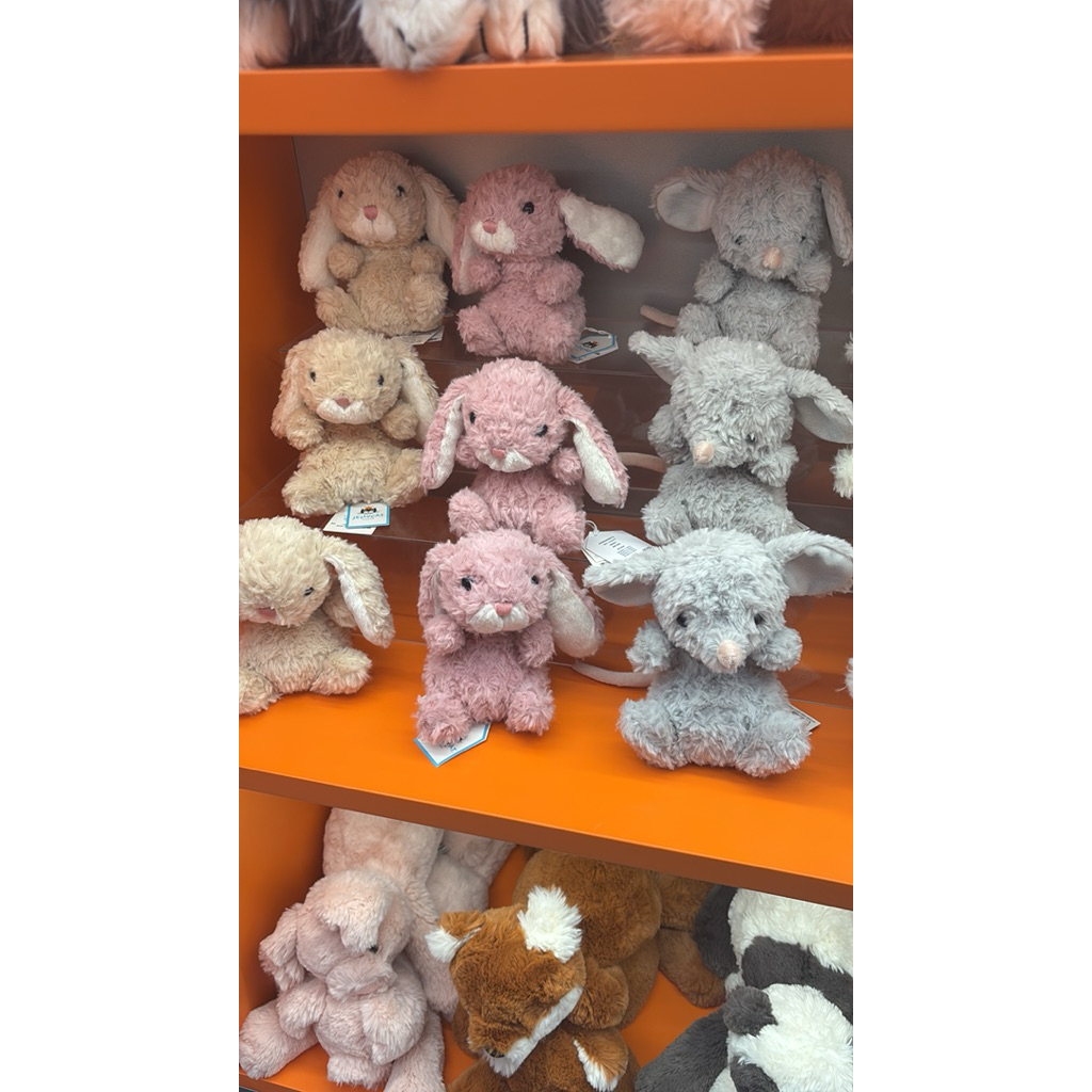 READY STOCK jellycat yummy bunny little horse original VERY RARE