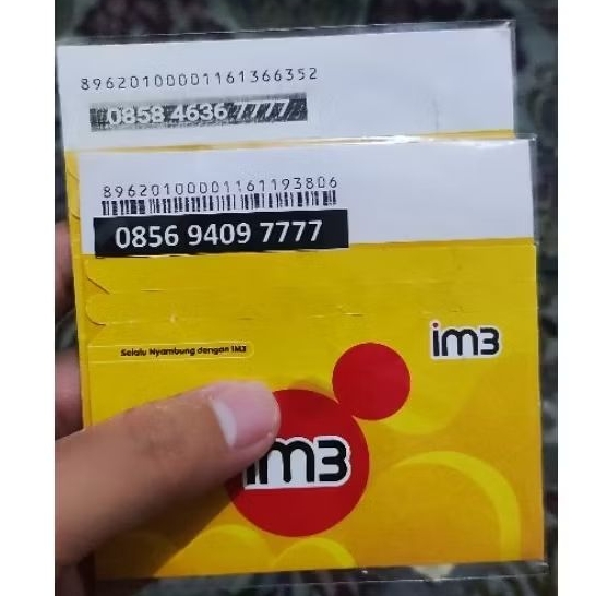 KARTU PERDANA NOMER CANTIK  INDOSAT KWARTET 7777
