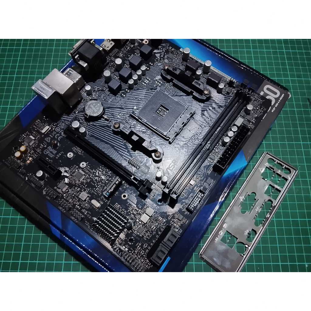 Asrock B550M HDV mATX AM4 AMD Motherboard A320M B450M