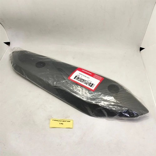 ORIGINAL COVER TAMENG KNALPOT HONDA BEAT ESP 2015-2019 COVER KNALPOT
