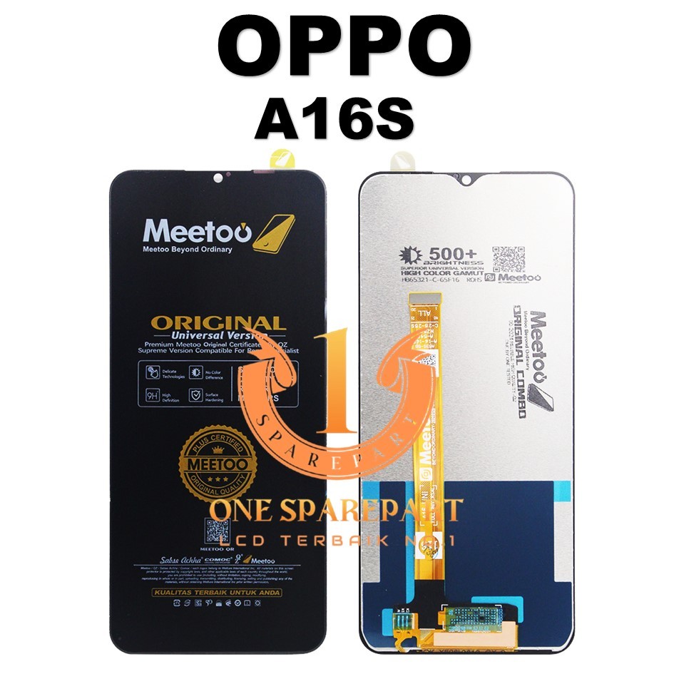 LCD TOUCHSCREEN OPPO  A16S  COMPLETE ORIGINAL 100% FULLSET