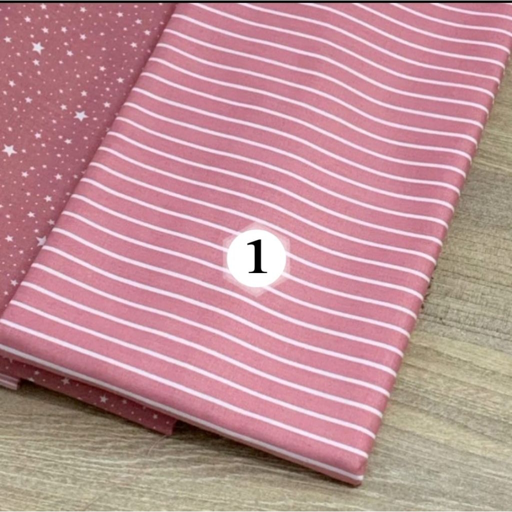 RATUTEX Kain katun Jepang Tokai Salem series bahan cotton Japanese motif Salem series