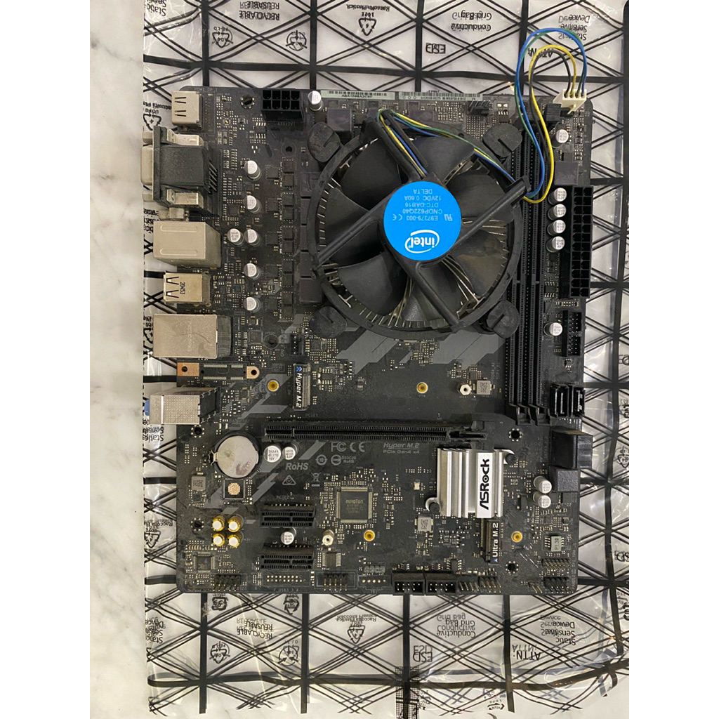 intel i310100f, Asrock b560M hdv