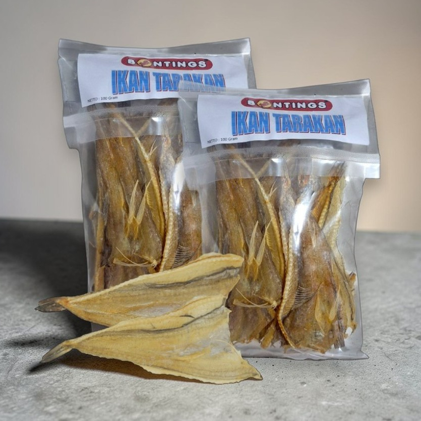 IKAN TARAKAN KERING | KEMASAN UKURAN 100 Gram