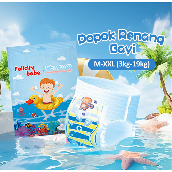 pampers renang Popok Kain Bayi Popok Renang Bayi Renang Sekali Pakai