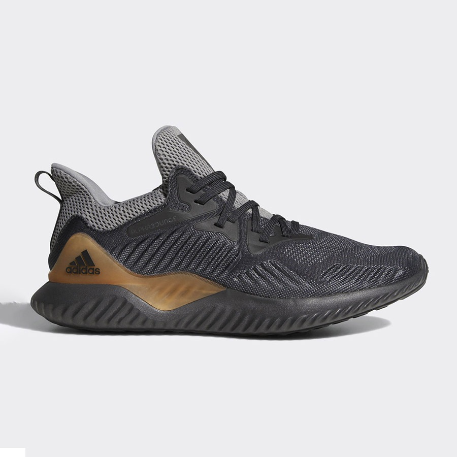 Sepatu Sneakers Running Pria Adidas Alphabounce Beyond CG4762 Grey Carbon