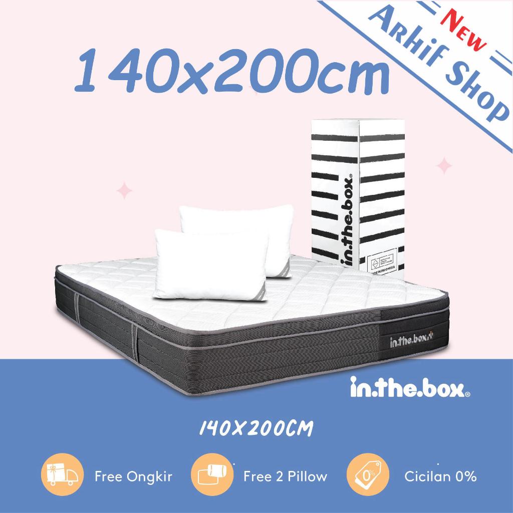 SPRINGBED inthebox PLUS 140x200x28 (custom size) KASUR IN THE BOX +