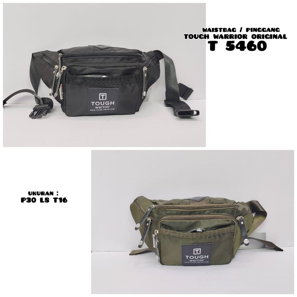 tas pinggang pria tas waistbag pria parasut uk 30x8x16 cm