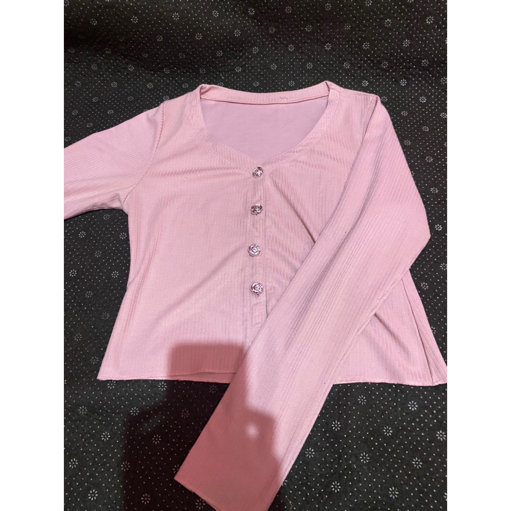 Preloved Cardigan Pink