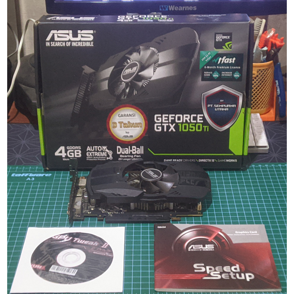 VGA ASUS Phoenix GeForce® GTX 1050 Ti