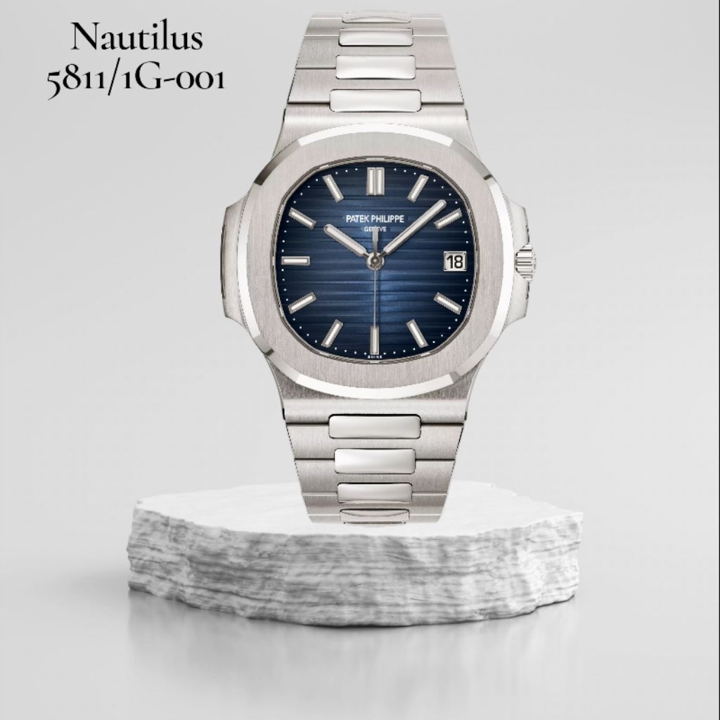 Jam Tangan Pria Patek philippe Nautilus 5811/1G-001