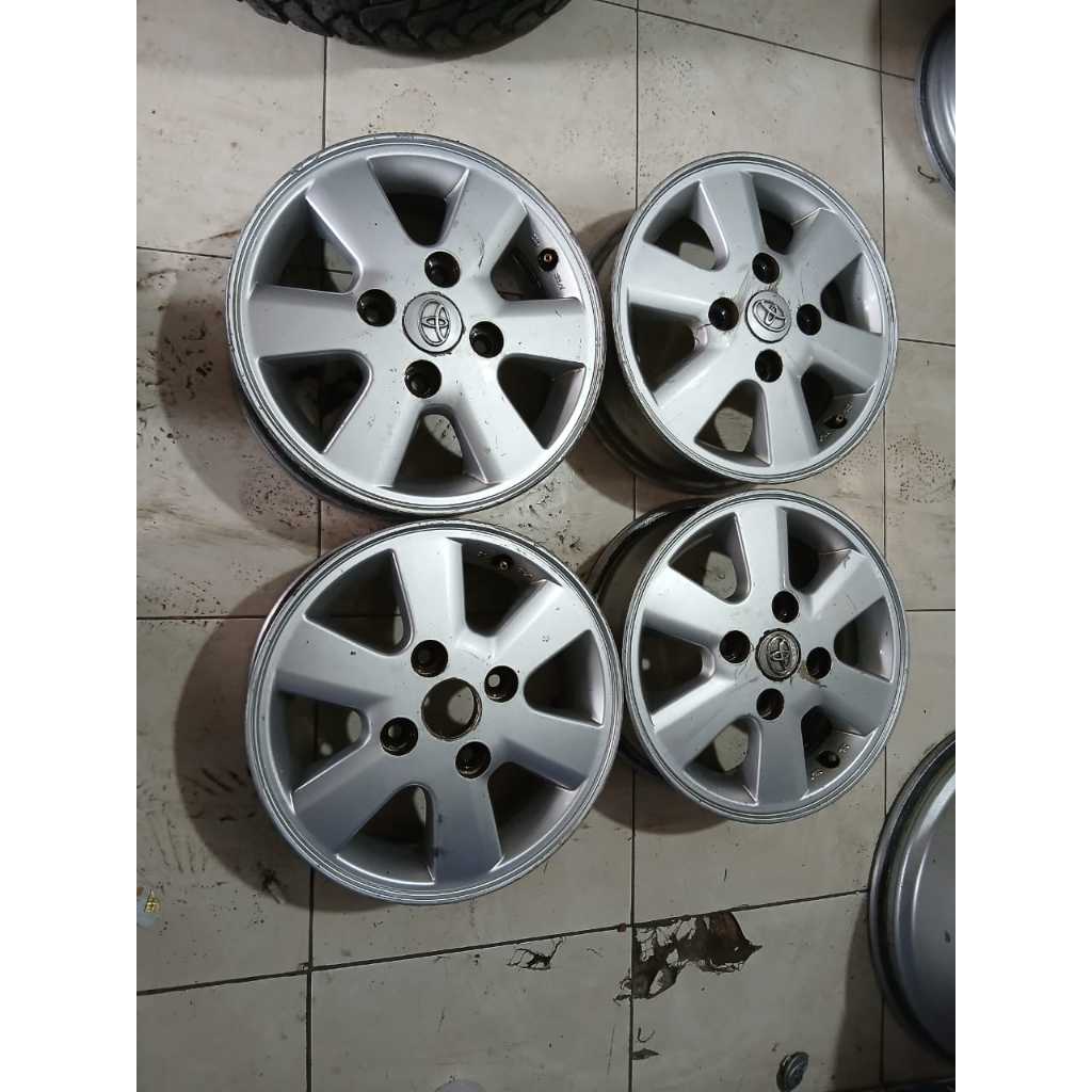 velg mobil avanza r14 4x114,3 silver