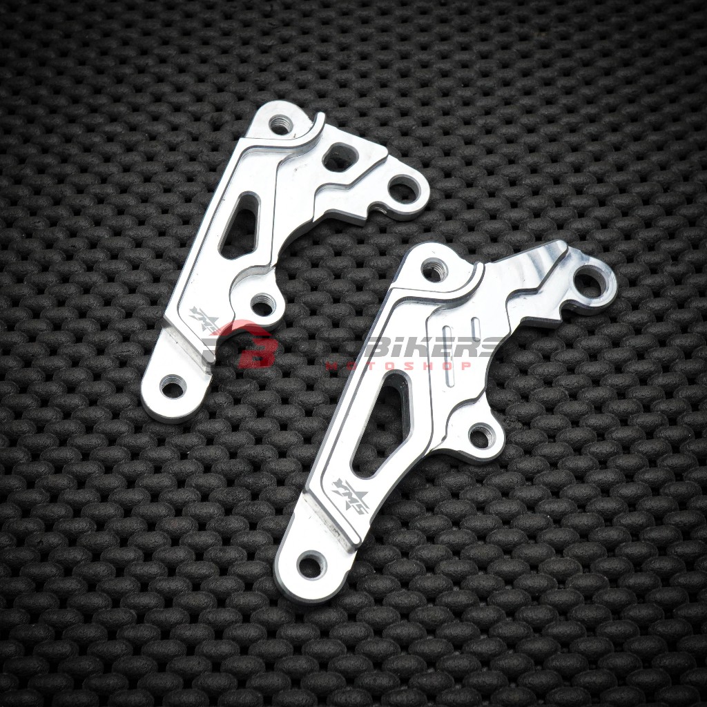 BREKET KALIPER 2P BEAT VARIO 125 150 SCOOPY DISC 220 260 MM >>(UNTUK TYPE RCB S1 - NISSIN SAMURAI 2P