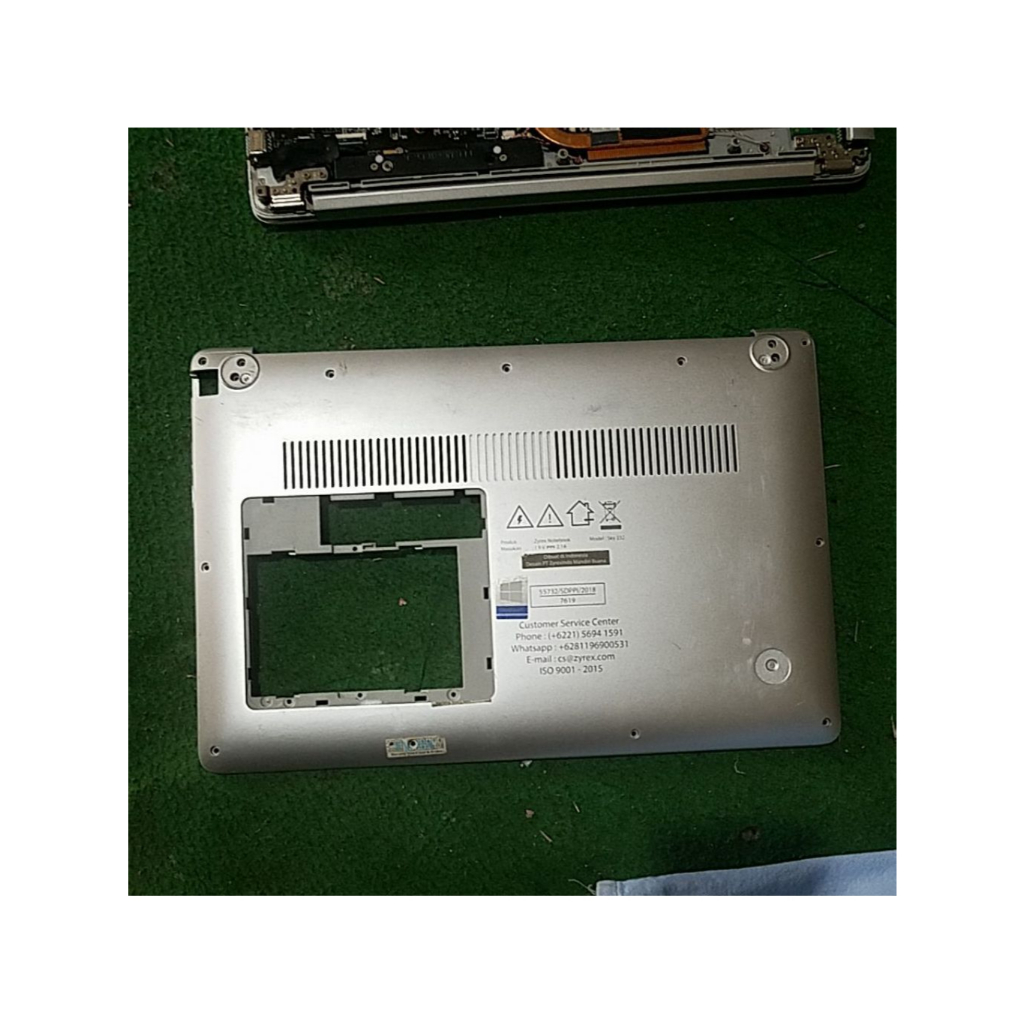 kesing casing bottom motherboard zyrex nb sky 232a original