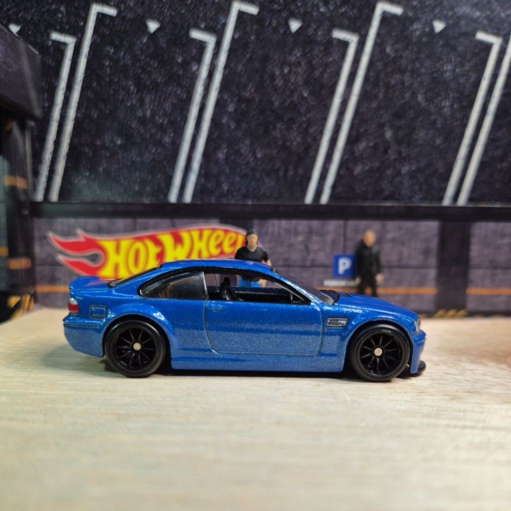 HOT WHEELS PREMIUM BMW M3 E46 BLUE