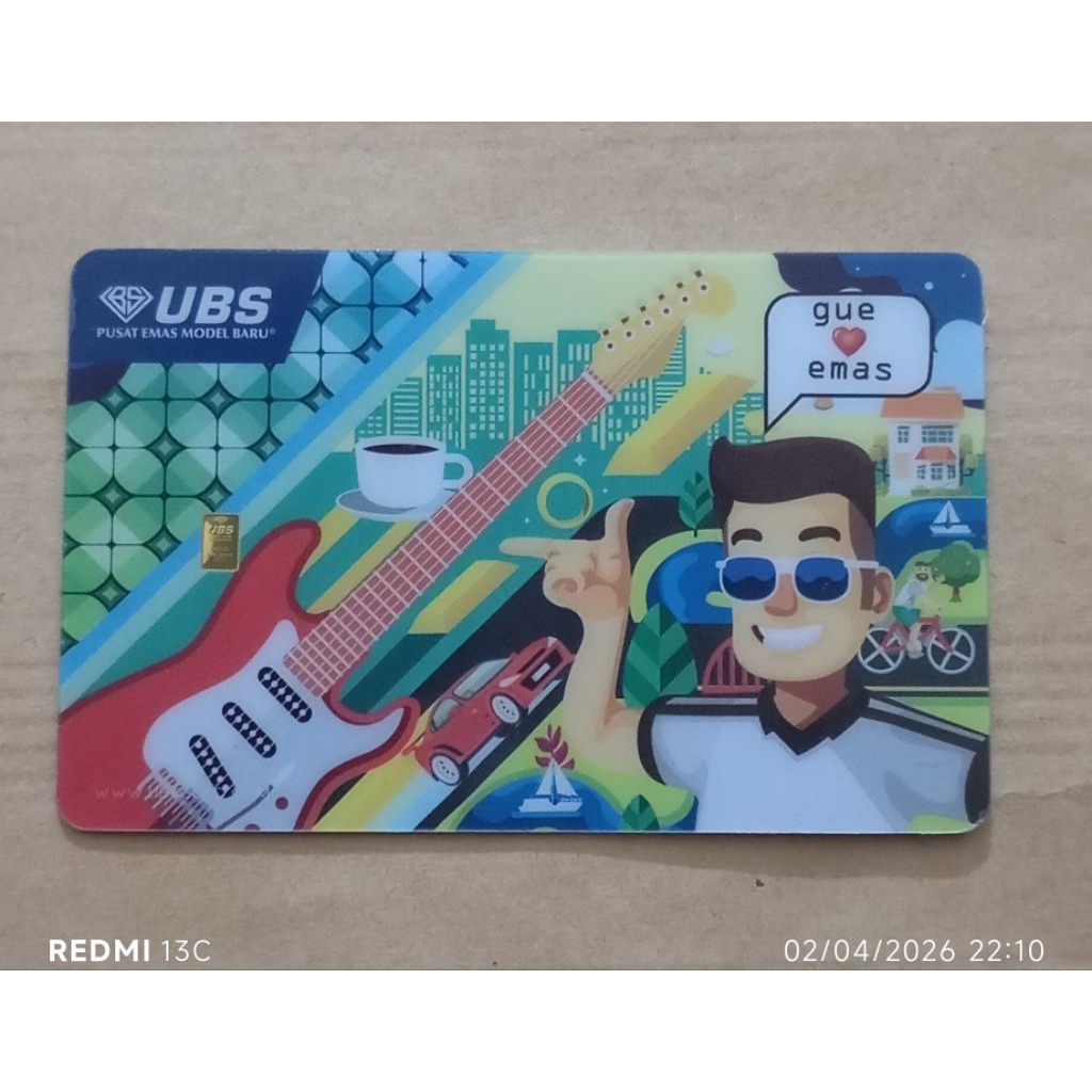 Ubs Logam Mulia 0.05 gram series lifestyle.