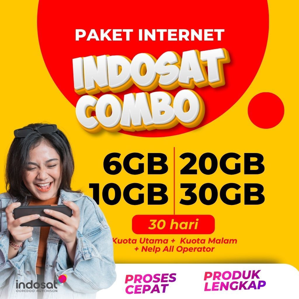 PAKET DATA INDOSAT DATA FREEDOM COMBO | FREEDOM INTERNET