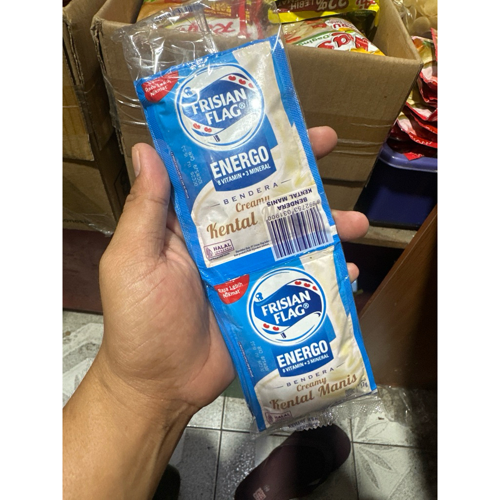 Susu Kental Manis Frisian Flag Sachet 1 Renceng 6 Sachet