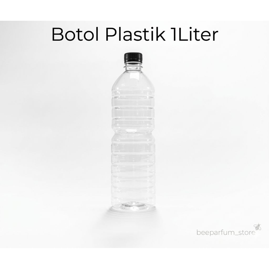(COD) Botol Plastik 1 Liter 1000ml PET / Botol parfum/ Botol PET/ Botol Aqua