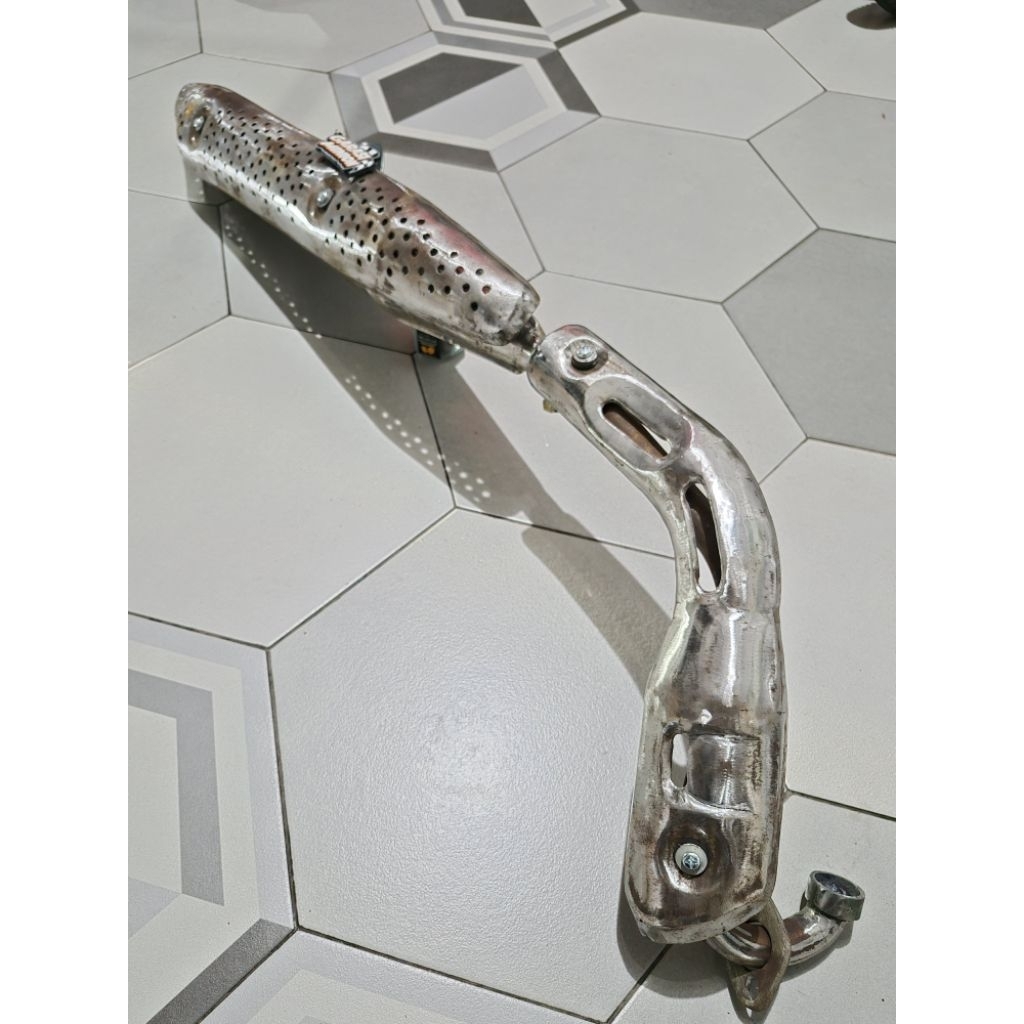 Knalpot Honda CT125 CT 125 CT-125 PNP Mesin Kharisma, Kirana, Supra X 125 - MENTAH