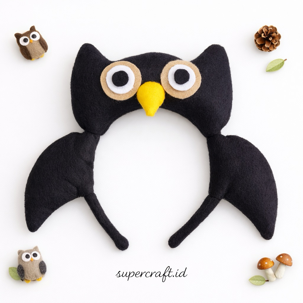 Bando Burung Hantu Kostum Owl Hewan Binatang Bird Bando Owl Cosplay Owl Kostum Burung Hantu Bando Ka