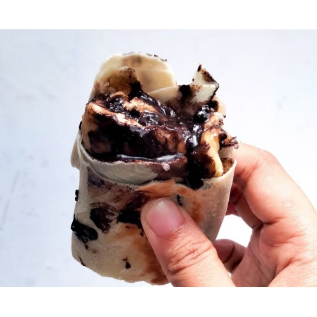 kebab mini frozen coklat pisang keju parut